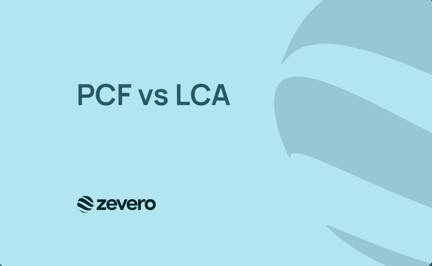 pcf vs lca with zevero logo
